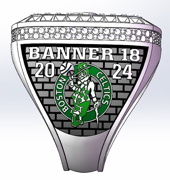 Fans Edition 2023 Boston Celtics Championship Ring - Premium Series