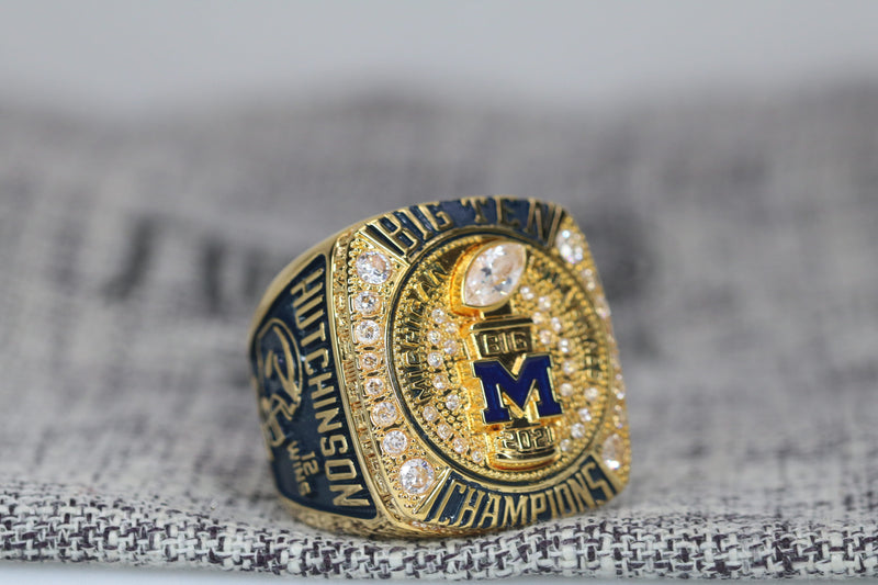 2021 Michigan Wolverines Big 10 Championship Ring - Premium Series