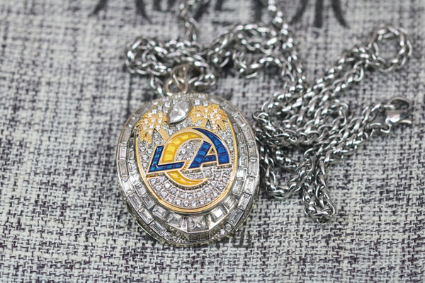 2021 Los Angeles Rams Super Bowl Championship Pendant (2021) - Premium Series