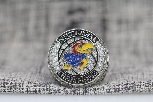 2022 Kansas Jayhawks Basketball National Championship Ring - Premium Series