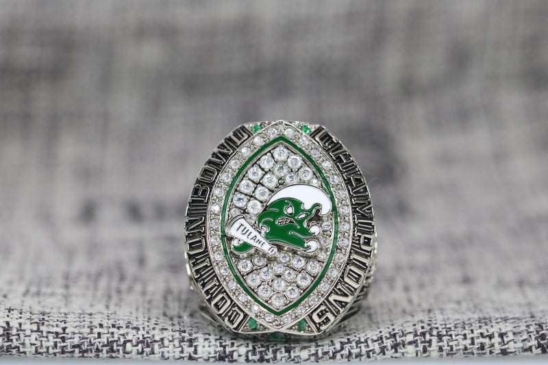Fans Edition 2023 Tulane Green Wave Cotton Bowl Championship Ring- Premium Series