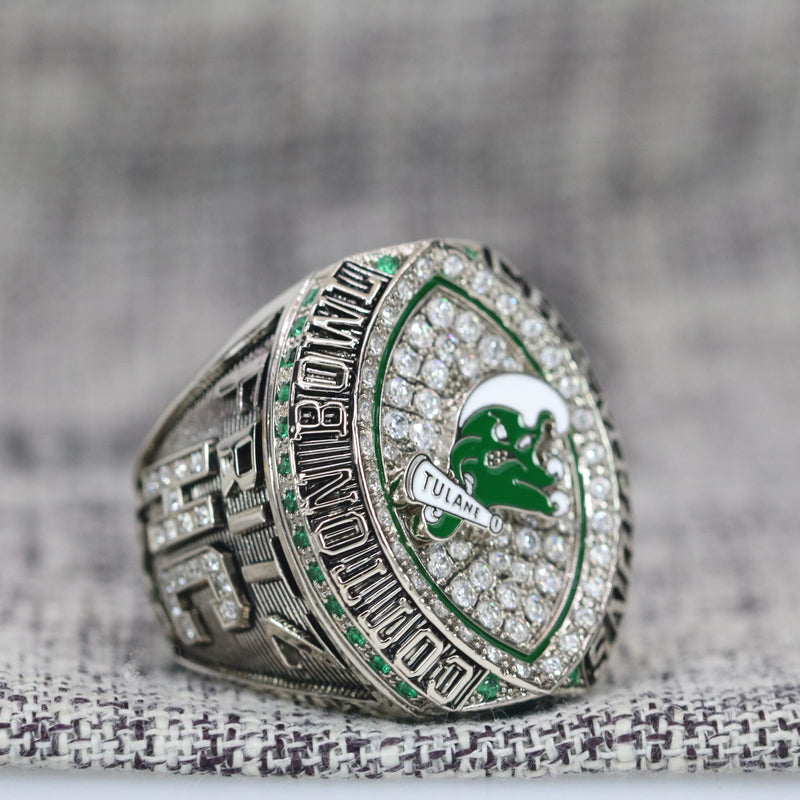Fans Edition 2023 Tulane Green Wave Cotton Bowl Championship Ring- Premium Series