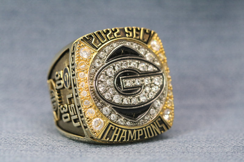 2023 Georgia Bulldogs College Football SEC Championship Ring - Premium Series