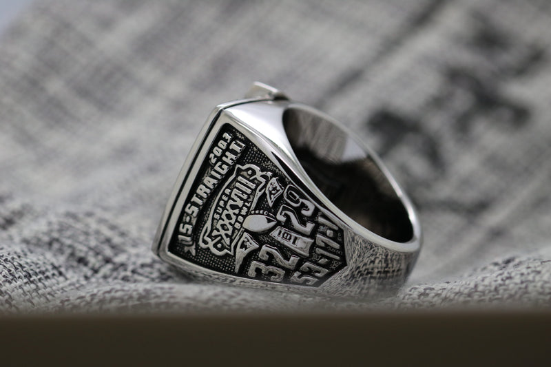 2003 New England Patriots Super Bowl Ring - Premium Series