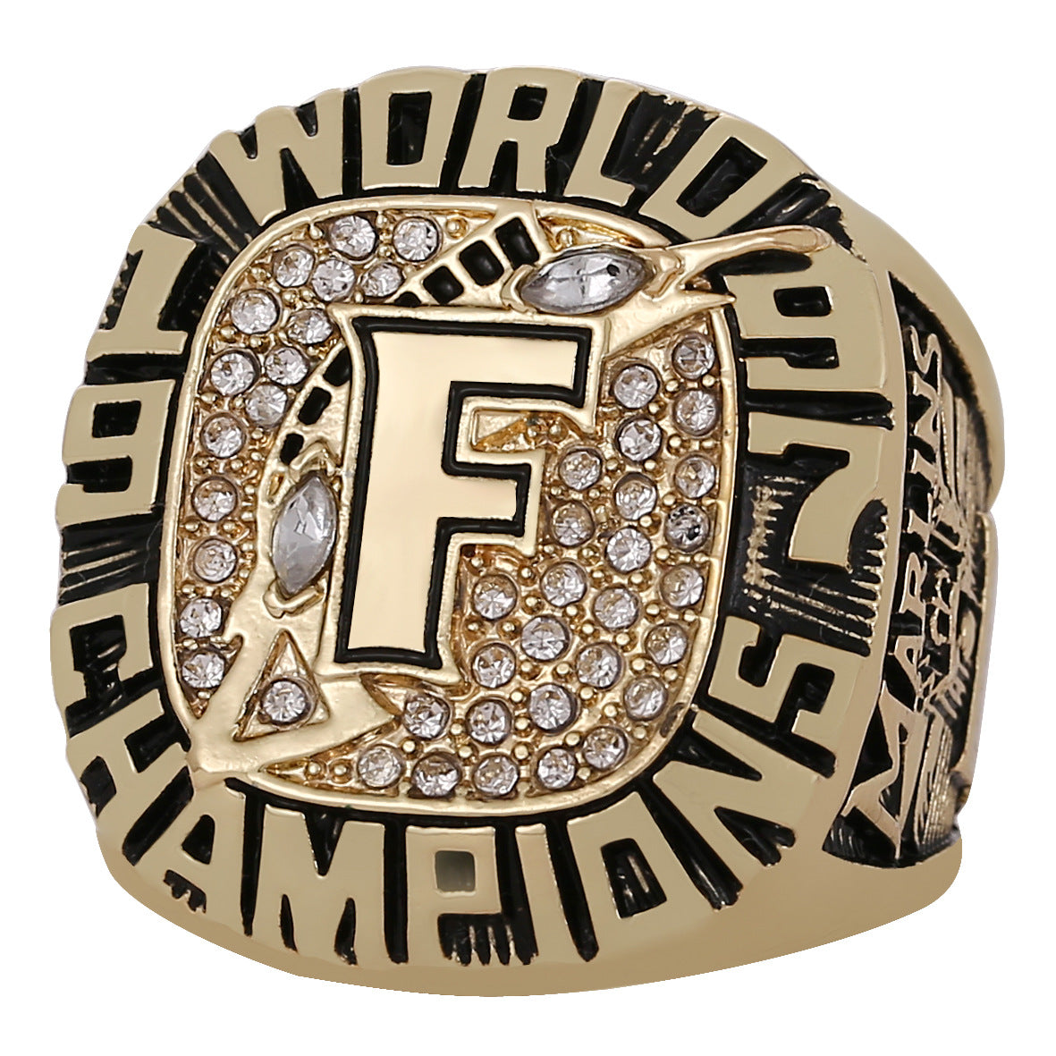 1997 Florida Marlins World Series Championship Ring - Standard Series ...