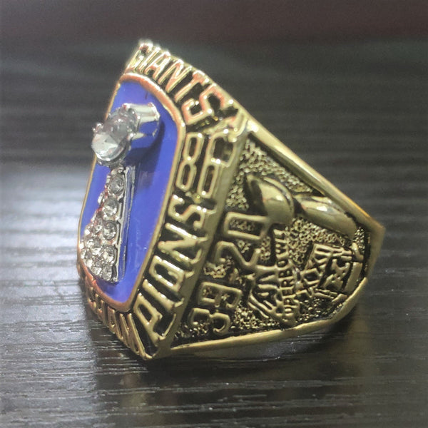 1986 New York Giants Super Bowl Championship Ring - foxfans.myshopify.com
