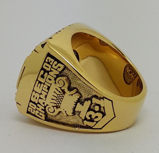 2003 Louisiana State University (LSU) College Football National Championship Ring - Premium Series