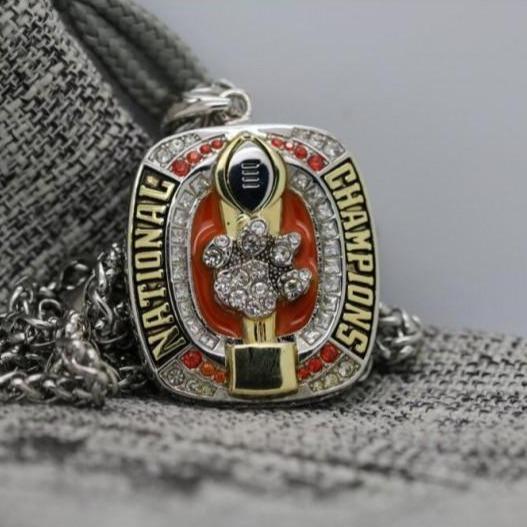 Clemson Tigers ACC Championship Pendant/Necklace (2016) - Premium Series