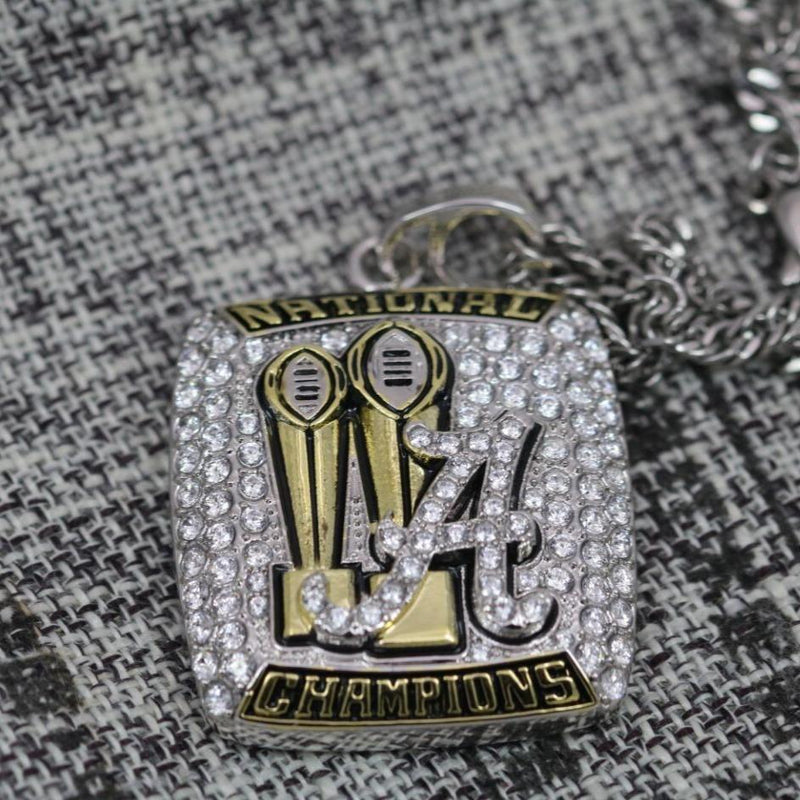Alabama Crimson Tide Sugar Bowl National Championship Pendant/Necklace (2018) - Premium Series