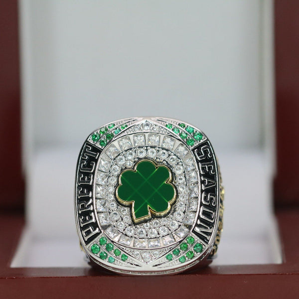 2018 Notre Dame Fighting Irish Perfect Season Commemoration Ring - Premium Series