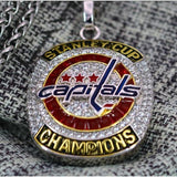 Washington Capitals Stanley Cup Championship Pendant/Necklace (2018) - Premium Series