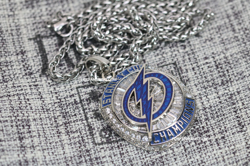 2021 Tampa Bay Lightning Stanley Cup Pendant (2021) - Premium Series