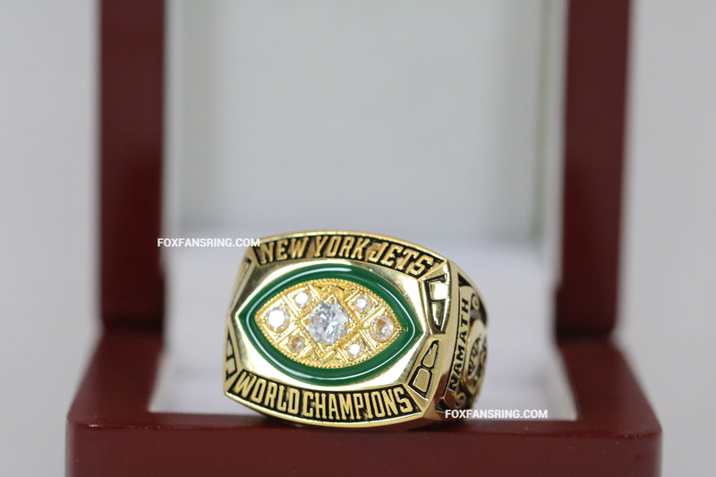 1968 New York Jets Super Bowl Ring - Premium Series