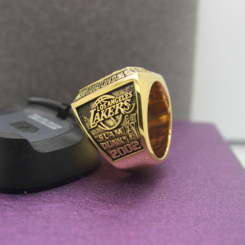 2002 Los Angeles Lakers NBA Championship Ring - Premium Series - foxfans.myshopify.com