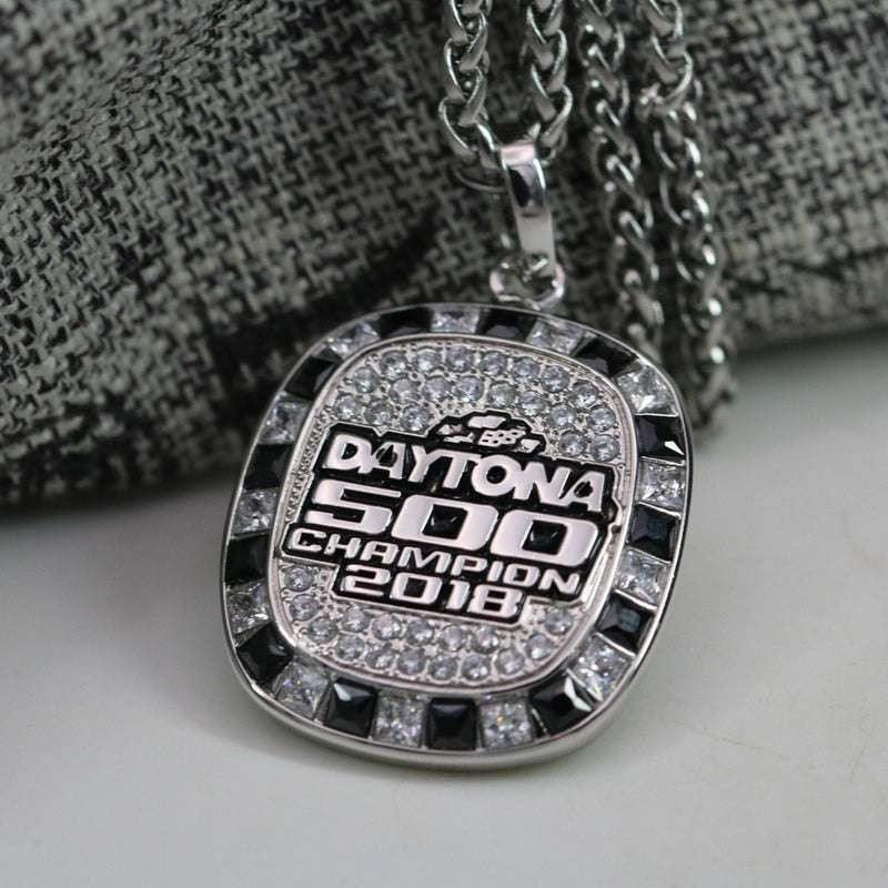 Daytona 500 Nascar Championship-Austin Dillon Pendant/Necklace (2018) - Premium Series