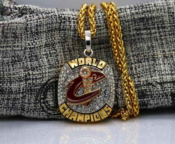 Cleveland Cavaliers Championship Ring Pendant/Necklace (2016) - Premium Series