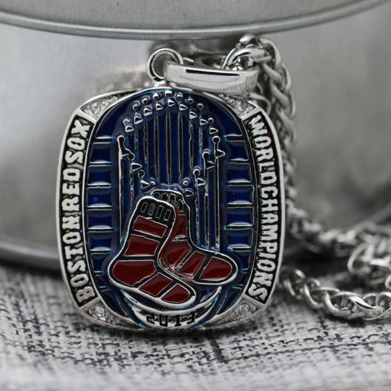 Boston Red Sox World Series Pendant/Necklace (2013) - Premium Series