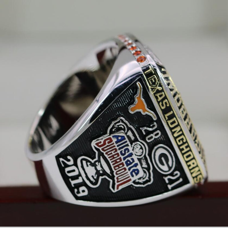 2018 Texas Longhorns College Football Sugar Bowl Championship Ring - Premium Series - foxfans.myshopify.com