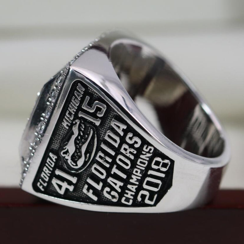 2018 Florida Gators Peach Bowl College Football Championship Ring - Premium Series - foxfans.myshopify.com