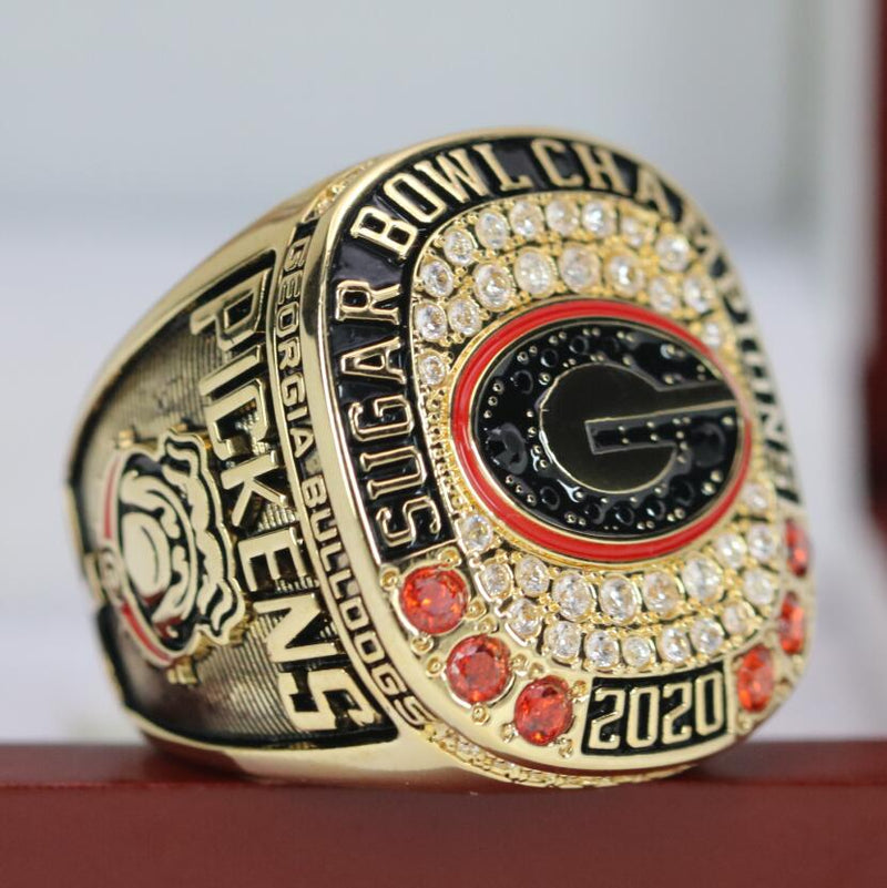 2019 Georgia Bulldogs College Football Sugar Bowl Championship Ring - Premium Series - foxfans.myshopify.com